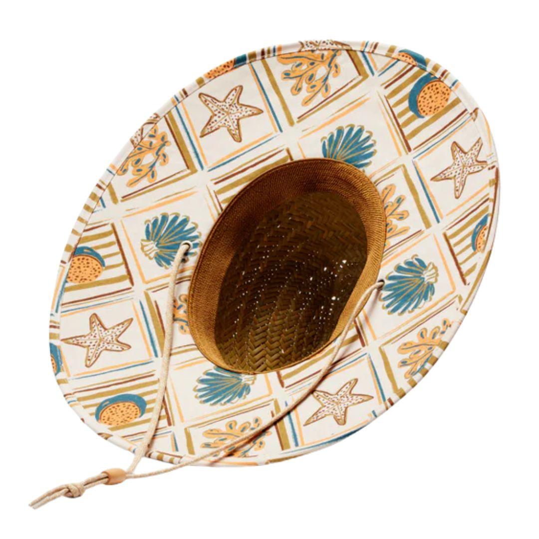 Hemlock Seashell Signature Lifeguard Straw Hat